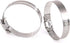 Glarks 20Pcs 304 Stainless Steel Worm Gear Hose Clamps Assortment Kit, 40-63MM Range for Plumbing