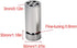 HJYCLFAZU Set 4 Closets,Wardrobes,Tv Tables(10cm/3.94in) Furniture Legs Metal Replacement Legs,Each of DIY Table is