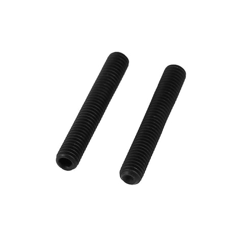 uxcell 50Pcs Black M3 x 20mm Alloy Steel Hex Socket Grub Screws, Headless Cup Point