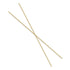 Brass Solid Round Rod Lathe Bar Stock, 1/8 Inch Diameter, 14 Inches Length (2 PCS)