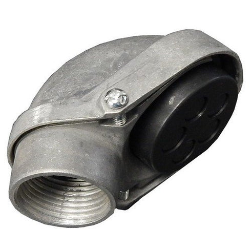 Morris 15532 Service Entrance Head, Conduit Mount Threaded, Aluminum, 1-inch Trade Size