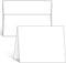 Ohuhu Blank White Cards and Envelopes 50 Pack - 5" x 7"