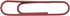 Baumgartens Jumbo Size Vinyl-Coated Paper Clips, Pack of 40