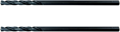 MAXTOOL 1/4"x12" 2pcs Identical Aircraft Extension Drills, HSS M2 Extra Long Deep Twist Drill Bits