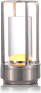 Cordless Table Lamp, 3 Color Stepless Dimming LED Table Light Bedside Nightstand