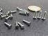 K-mac 18-8 M2.5 .45 mm 10 mm 200 Zinc Plated Stainless Steel Cheese Head Slotted Machine Screws, FT, x Thread Size x