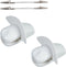 SODOI Paper Holder Stand and Clip Set Folder with Non-Slip Pad Portable Paper