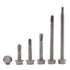 #8 x 1-1/2" Hex Washer Head Self Drilling Screws, 100 Pack, 410 Stainless Steel Sheet Metal Screws