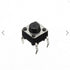 100Pcs 6x6x5 mm Miniature Micro Momentary Tactile Touch Push Button Switch - Quality SPST Miniature/Mini/Micro/Small