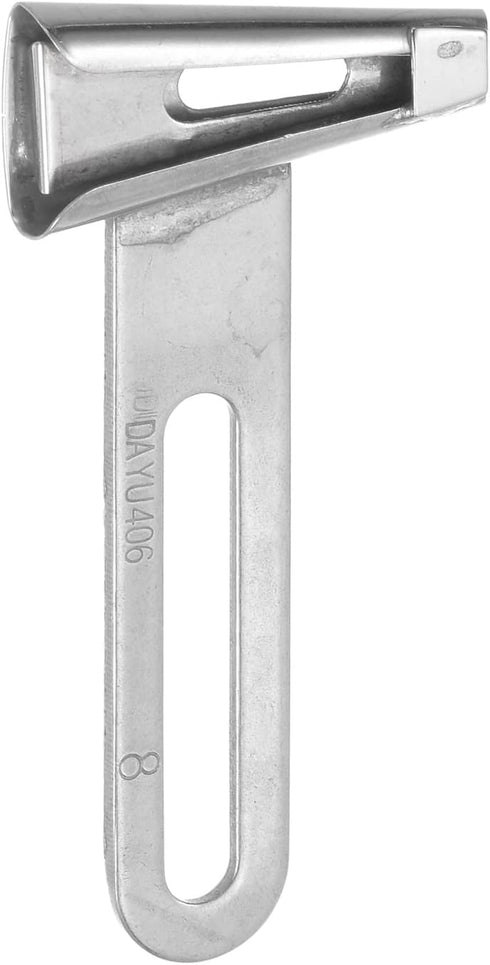 HARFINGTON 8mm Outlet Stainless Steel Binder Folder, Binding Attachment Belt Loop for Sewing Supplies