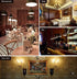 4W G45 Dimmable Bulb G45 Bulbs E26/E27 Light,G14/G45 Shape,E26/E27 Glass,2300K Pack 6 LED Filament LED Vintage Edison