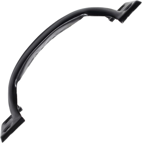 2 PCS Black Gate Handle Pulls, 4" Pulls with Screws for Outdoor, Drawer & Garage Applications