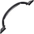 2 PCS Black Gate Handle Pulls, 4" Pulls with Screws for Outdoor, Drawer & Garage Applications