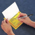 Accuform Hazardous Waste Adhesive Coated Paper Label, Pack of 25, 6" x 6", Red/Black/Yellow, Handle with Care