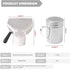 Popcorn Scoop and Salt Shaker, Stainless Steel Popcorn Scooper French Fry Scoop Serving Spoon for Filling Foods into Bags Boxs, Home Theater Popcorn Machine Accessories