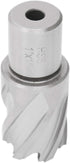 Accusize Industrial Tools Hss Annular Cutter, 1'' Diameter by 1'' Depth with 3/4'' Weldon Shank