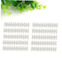 12 20pcs 10a ABOOFAN Position Terminal Block High-Toughness Plastic Brass Firmware Screw Terminal Strip Cable Connector