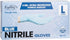 ForPro Professional Collection Disposable Nitrile Gloves, Chemical Resistant, Powder-Free, Latex-Free, Non-Sterile, Food Safe, 4 Mil, Blue, Large, 100-Count