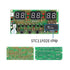 Lufasa 5pcs C51 6-Digital Clock DIY Soldering Kit Electronice Clock Kit Great School Science Practice Project Tool