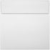 LUXPaper Square Invitation Envelopes, Peel & Press, 6" x 6", Bright White, 70lb Text, 50 Qty