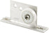 Prime-Line M 6035 Tub Enclosure Roller and Bracket Assembly, 3/4 In. Flat Edge Nylon Tire, 2 Pack