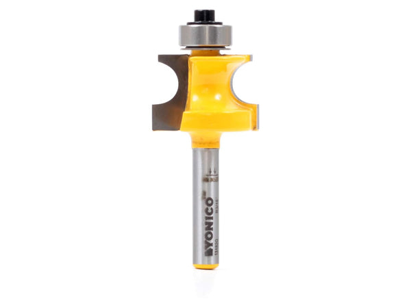 YONICO Bullnose Beading Router Bits, 3/8-Inch Bead, 1/4-Inch Shank 13192q