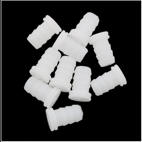 10pcs 1/2 Inch Pex Barb Plug End Cap Pipe Crimp Fitting, White