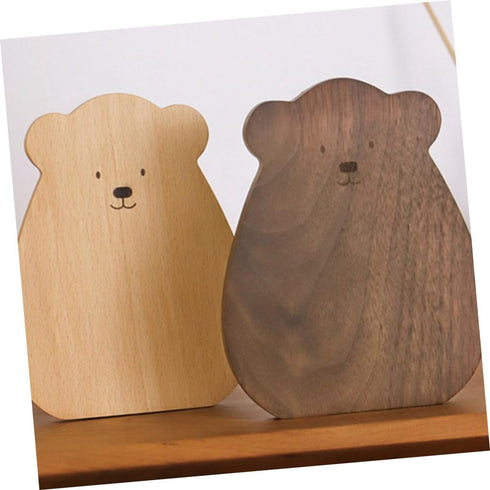 Modern Wooden Bookends for Kids - Stylish Desk Organizers for Boys and Girls