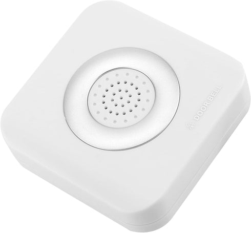 12V Wired Doorbell, 90dB Door Bell Chime, Home Access Control System with No Install Battery for Safety