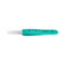 Excelta Stainless Steel Tweezers, 5.25" Straight Tapered Flat Point, Anti-Static Grip for SMD & Lab Use