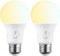 TORCHSTAR A19 LED Light Bulb, 60W Equivalent, 5CCT Dimmable, E26 Base, Selectable 2700K-5000K, Pack of 2