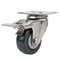 Silent Casters Locking 1.5in 304 Stainless Steel Trolleys Loading 30kg/66.1lb