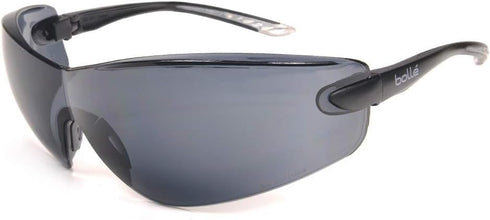 Bolle Safety 253-CB-40038 Cobra Safety Eyewear with Rimless Frame and Smoke Anti-Fog Lens
