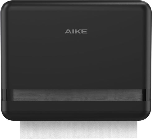 AIKE 200 Sheets Multifold Wall Mount Paper Towel Dispenser,with Lock for Home