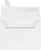 LUXPaper 4Bar A1 Invitation Envelopes, Peel & Press, 3 5/8" x 5 1/8", White, 250 Qty