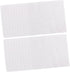 minkissy 100pcs Facial Paper Disposable Gauze Pads Spa Beauty Supplies of Thin