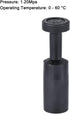 uxcell Push to Connect Fittings, Cap Style Pneumatic Blanking Plugs for 12mm Inner Dia. Air Hose Tube, Pack of 10