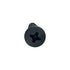 100 Pack Rok Hardware #10 x 1 Coarse Deep Thread Pan Head Screws - Black Phosphate Wood MDF