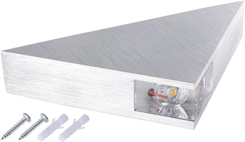 3w Modern Led Triangle Wall Lamp Aluminum Sconce Bedroom Wall Light for