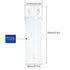 ALWSCI Sample Vials, 19 mm x 65 mm, 3 dram Clear Borosilicate Vials, Pack of 100 with Screw Caps