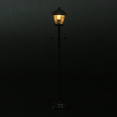 1:12 4.5 Inch BESPORTBLE Christmas Village Accessories - Christmas Mini Street Light Models Dollhouse Lamp for Kids