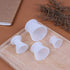 4pcs/Set Dental Lab Silicone Mixing Cup, Self-solidifying Rubber Mixing Bowl