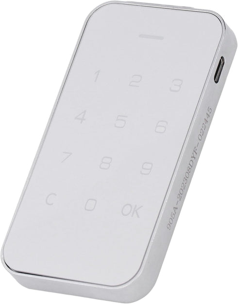 WiseZythum Electronic Cabinet Lock with Digital Touch Keypad, Password Entry Keyless Security Lock for Wardrobe, Shoe