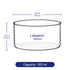 Crystallizing Dish, No Spout Flat Bottom Thick-Walled High Borosilicate Glass, 100 mm Outer Diameter, 300 ml Capacity