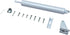 RGYBAO 1 Set Adjustable Pneumatic Door Shutter with Smooth Closing Speed Control Door Closures for Storms & Screen Door
