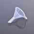 20 Pack Mini Clear Plastic Funnels with 2 Pcs Mini Pipette and Spoon for Filling Small Bottles or Containers