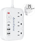 European Travel Plug Adapter with 4FT Extension Cord, US to European International Plug Adapter for Travel