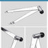 Hammer 5.5"L Percussion Reflex with Graduated Scale, Stainless Steel Diagnostic Tool for Neurological Examination