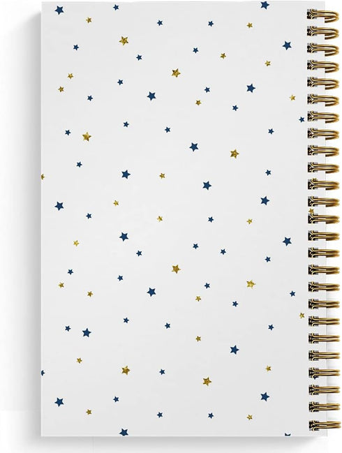 Softcover Well Sht 5.5" x 8.5" Snarky Spiral Notebook/Journal, 120 College Ruled Pages, Durable Gloss Laminated Cover, Gold Wire-o Spiral. Made in the USA by Gotcha Covered Notebooks