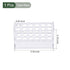 YOKIVE Tube Rack, Acrylic Test Tube Rack Holder | Great for 10ml Lab Test Tube(Clear, 2x6-Sockets)